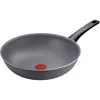 TIGAIE WOK TEFAL D4561932 HARD STONE GRI