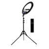 LAMPĂ CIRCULARĂ SELFIE RING LIGHT HQ-18S NEGRU