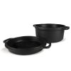 CAZAN CU CAPAC-GRIL MR-4124 24CM 4,5L