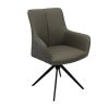 FOTOLIU QUEEN STOFA+PIELE GREY