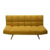 CANAPEA EXTENSIBILA LM-58 YELLOW STOFA OTE 280