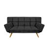 CANAPEA EXTENSIBILA LM-58 BLACK VELVET
