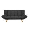 CANAPEA EXTENSIBILA LM-58 BLACK VELVET