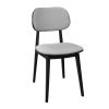 SCAUN LULA STOFA (RUSH 93)+BLACK LEGS