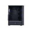КОРПУС 1STPLAYER GO6 / W/OPSU / SIDE-WINDOW / 4 X FS7 / ATX / BLACK