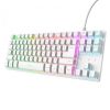 ИГРОВАЯ КЛАВИАТУРА TRUST GXT 833W THADO TKL, USB, WHITE