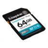КАРТА ПАМЯТИ SD 64GB KINGSTON CANVAS GO! PLUS G4, 200/160MB/S