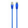 PATCH CORD FTP CAT.5E 1M - BLUE, PP22-1M/B, GEMBIRD, MOLDED STRAIN RELIEF 50U” PLUGS