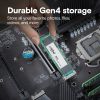 SOLID STATE DRIVE INTERN 480GB SSD PCIE 4.0 X4 NVME M.2 TYPE 2280 CRUCIAL