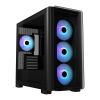 CARCASA CASE MICRO ATX ASUS A23 PLUS TG ARGB BLACK NO PSU