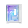 CASE ATX MIDITOWER CHIEFTEC GAMING VISIO GM-30W-TG-OP WHITE NO PSU