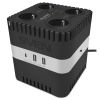 SVEN VR-F1200U, 330W, AUTOMATIC VOLTAGE REGULATOR, 4X SCHUKO OUTLETS,