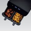 FRITEUZA CU AER CALD AIR FRYER MAESTRO MR-758, 2 X 4.5 L (2000 W)
