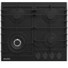 ВАРОЧНАЯ ГАЗОВАЯ ПОВЕРХНОСТЬ WOLSER WL-BRD 6406 BLACK MATT GLASS