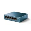 КОММУТАТОР TP-LINK LS105G / 5 PORT / GIGABIT / RJ45 / STEEL CASE, LITEWAVE, GREEN TECHNOLOGY