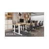 MASA CU SUPORT ELECTRIC ET114 E WH, BLAT PAL0110 ALB, 1400X700 (ET1)