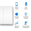 TP-LINK TAPO S220 SMART LIGHT SWITCH, 2-GANG 1-WAY