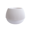 116002 GHIVECI DE FLORI BOHO D14 CM ALEANA, WHITE ROSE