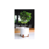 128025 GHIVECI OSLO CU INSETIE SI SUPORT D24 CM ALEANA, WHITE