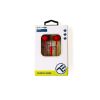 CASTI IN-EAR CU FIR TELLUR BASIC GAMMA, MICROFON,  ROSU