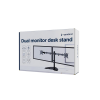 TABLE/DESK STAND FOR 2 MONITORS GEMBIRD MS-D2ST-02, 13"-32", MAX.8KG,  VESA:...