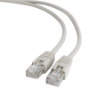 1 M, FTP PATCH CORD  GRAY  PP22-1M, CAT.5E, CABLEXPERT, MOLDED STRAIN RELIEF...
