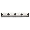 24 PORT PATCH PANEL CAT.5E WHITH BACK BAR, LY-PP5-07