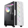 CASE ATX GAMEMAX DIAMOND CP WT, W/O PSU, 0.5MM, 3X120MMARGB, 1X140MM, ARGB...