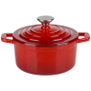 POT ALPINA, CAST IRON RED