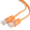 0.25M, PATCH CORD  ORANGE, PP12-0.25M/O, CAT.5E, CABLEXPERT, MOLDED STRAIN...