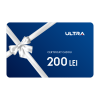 CERTIFICAT CADOU CU VALOAREA  200 LEI | CARD CU BARCODE SI NUMEROTATIE