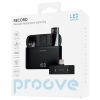 MICROPHONE WIRELESS PROOVE RECORD LIGHTNING (2 MIC),BLACK