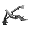 TABLE/DESK 1-DISPLAY & NOTEBOOK MOUNTING "MA-DA-02" GEMBIRD,...