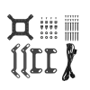 AIO LIQUID COOLING DEEPCOOL "LQ360 ULTRA ARGB" (<32DBA, 500-2150RPM, 55CFM,...
