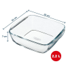 AIRFRYER GLASS BAKING DISH 212B100 PYREX