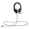 HEADSET LOGITECH H540, MIC, BLACK, USB