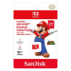 NINTENDO SWITCH 2 MICRO SD CARD SANDISK RED 256GB