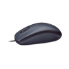 LOGITECH M90 OPTICAL MOUSE, DARK, USB