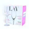 SET PAHARE STICLA PENTRU SAMPANIE 195 ML 6PC LV-NEV539F LAV