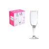 SET PAHARE STICLA PENTRU SAMPANIE 190 ML  6PC LV-MIS535F LAV