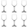 SET PAHARE STICLA VIN ALB 200ML 6PC (LV-NEV533F) LAV