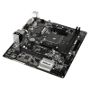MB ASROCK A320M-HDV, SOCKET AM4, AMD A320, CPU UP 105W, DUAL 2XDDR4-3200, APU AMD GRAPHICS, VGA, DVI, HDMI, 1XPCIE 3.0 X16, 1XPCIE 2.0 X1, 4XSATA3,  1