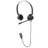 CALL CENTER HEADSET WIRED TELLUR VOICE 520N, QD, BINAURAL, USB, BLACK, TLL411004