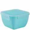 168053 CONTAINER UNIVERSAL DE DEPOZITARE ALEANA FIESTA, PATRAT, 1.5 L, 18X18X11 CM