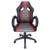 GAMING CHAIR SPACER  SPCH-ELITE-RED  BLACK-GRAY-RED, SYNTHETIC PU + TEXTIL, 120 KG MAX