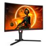 27.0" GAMING MONITOR AOC Q27G2S/EU / QHD / CURVED / 1MS / 165MHZ / BLACK