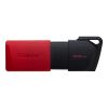 USB FLASH DRIVE KINGSTON DATATRAVELER EXODIA M 128ГБ / BLACK/RED