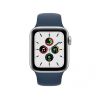 APPLE WATCH SE 44MM ALUMINUM CASE WITH ABYSS BLUE SPORT BAND, MKQ43 GPS