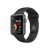 APPLE WATCH SERIES 3 38MM MTF02 SPACE GREY ALUMINUM CASE WITH BLACK SPORT BAND