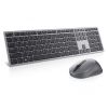 DELL PREMIER MULTI-DEVICE WIRELESS KEYBOARD AND MOUSE - KM7321W - RUSSIAN (QWERTY), DUAL MODE RF 2.4 GHZ AND BLUETOOTH 5.0, SCROLL WHEEL (PROGRAMMABLE: LEFT TILT, CLICK, RIGHT TILT), 3-YEAR ADVANCED EXCHANGE SERVICE.